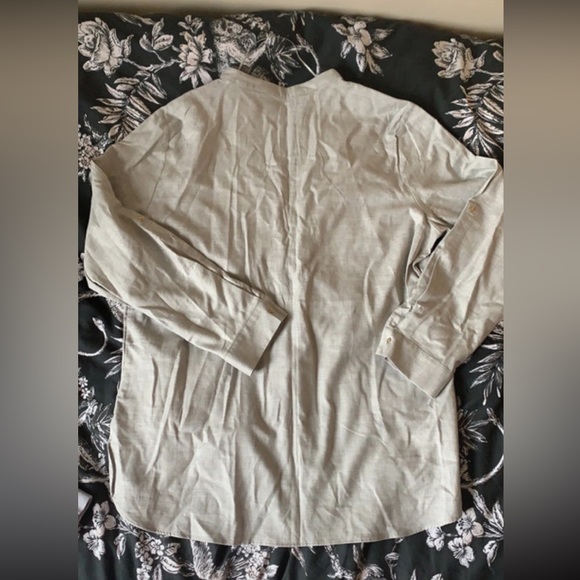 NWT Zara button up blouse size XL - Picture 4 of 4